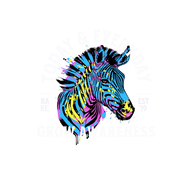 Grow awareness 2024 official zebra canvas tote