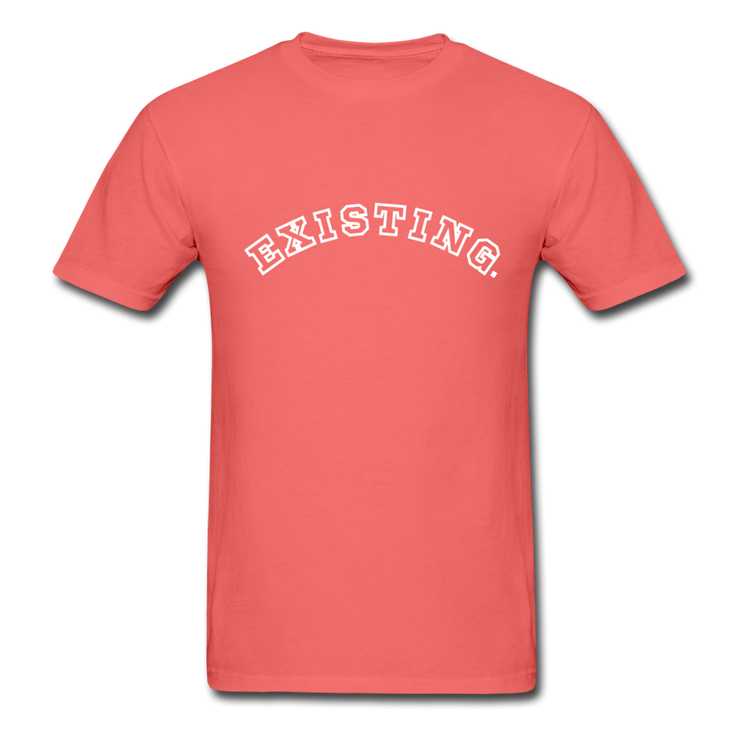 Existing. Unisex ComfortWash Garment Dyed T-Shirt - coral