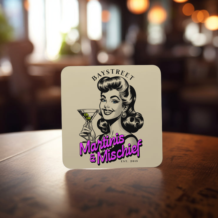 Bay Street Martini Coaster Set