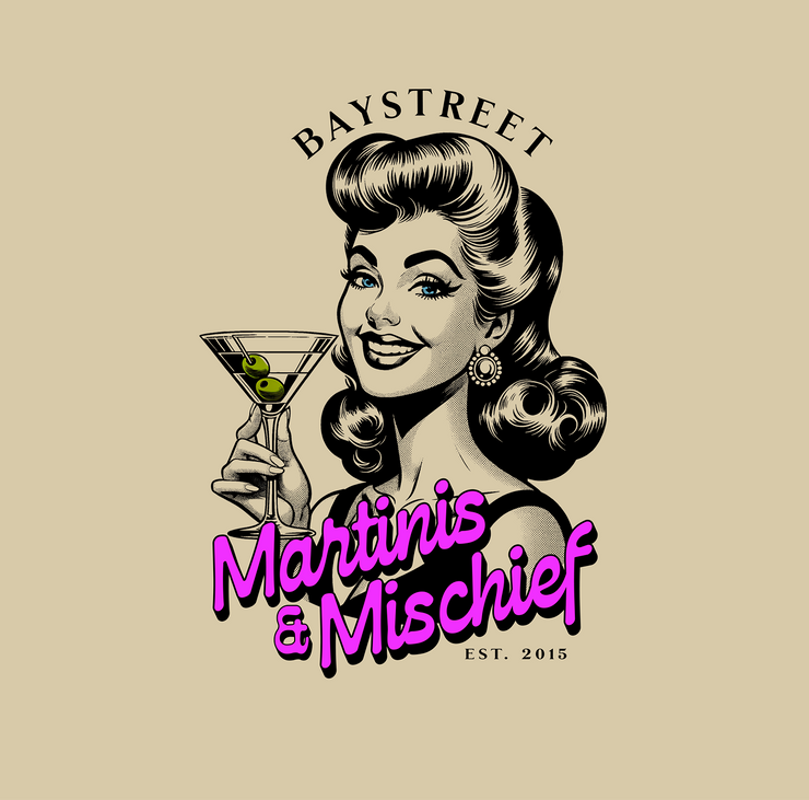Bay Street Martini Coaster Set