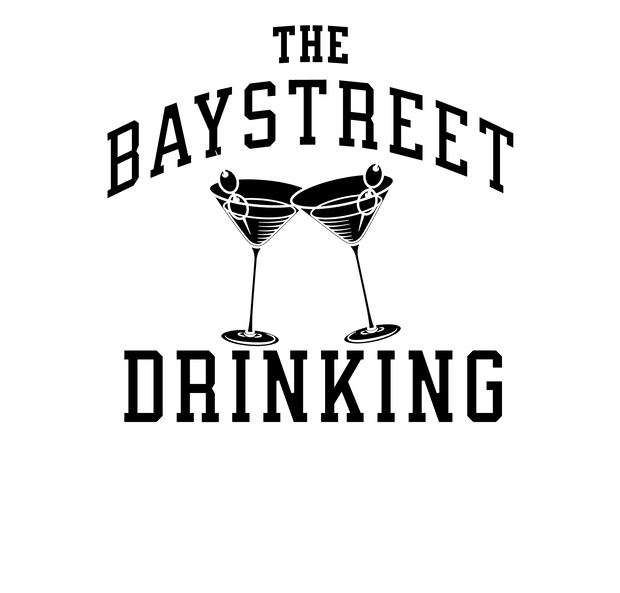 The Bay Street Drinking Club Hoodie (Black Out Edition)