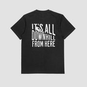 It's All Downhill From Here Ski Club T-Shirt