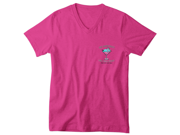 The Bay Street Drinking Club Ladies V Neck Tee