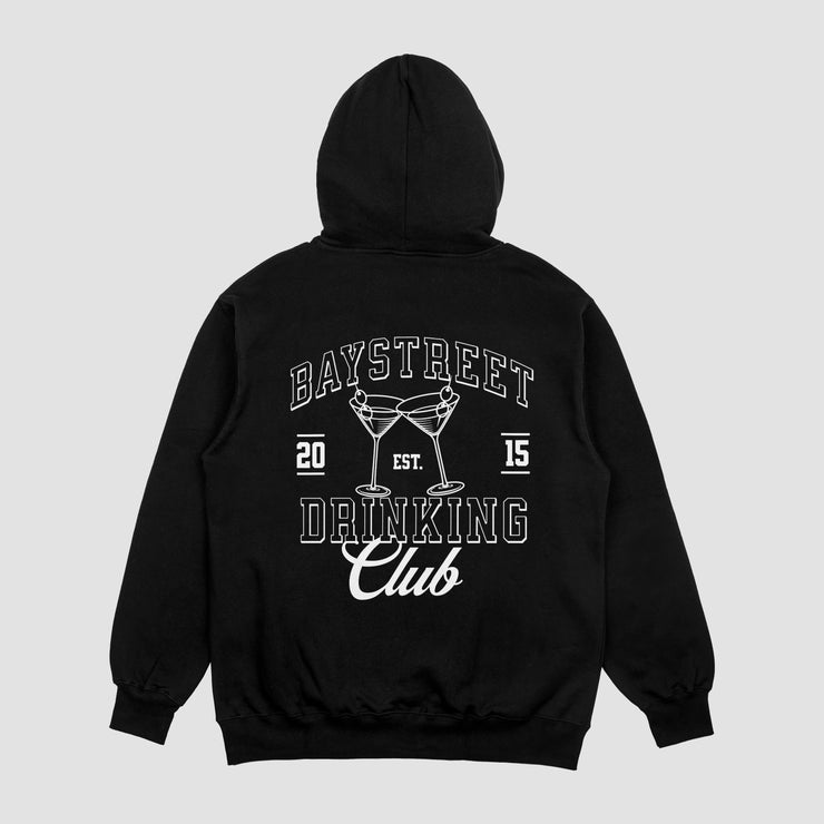 The Bay Street Drinking Club Hoodie (Black Out Edition)