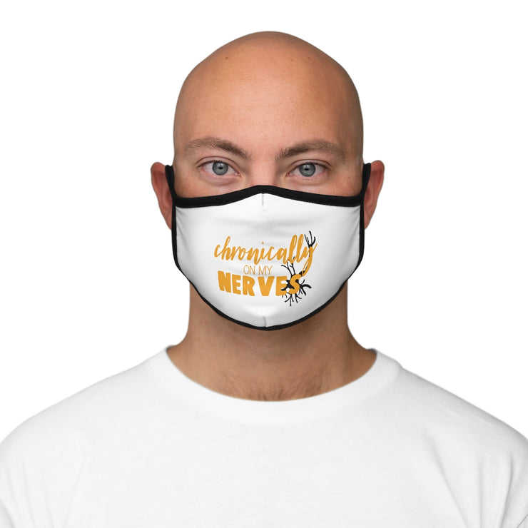 Fitted Polyester Face Mask - RARE.