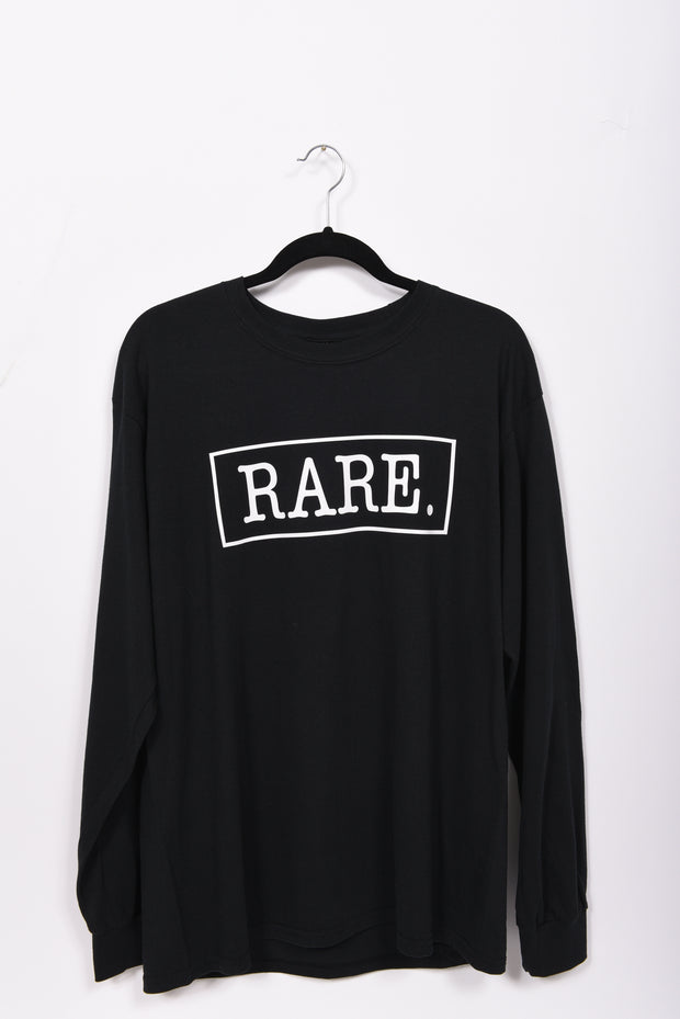 RARE. Signature Logo Unisex Long Sleeve T-Shirt - RARE.
