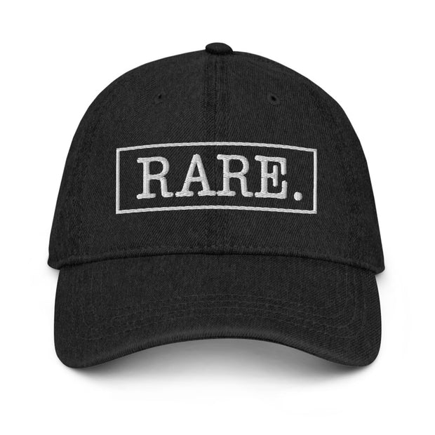 Embroidery Signature RARE. Denim Hat - RARE.