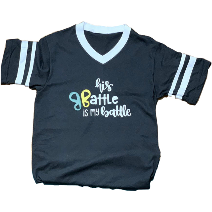 Their Battle, Is Our Battle Game Day Style Awareness Tee - RARE.