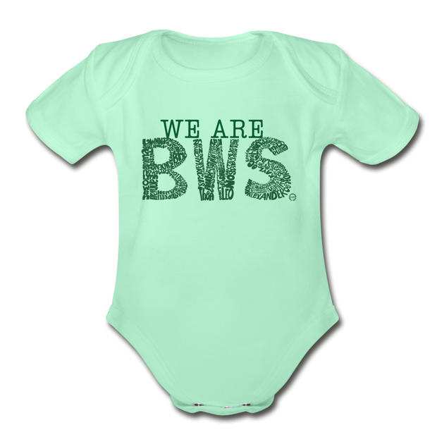 We Are BWS Awareness Onesies - light mint