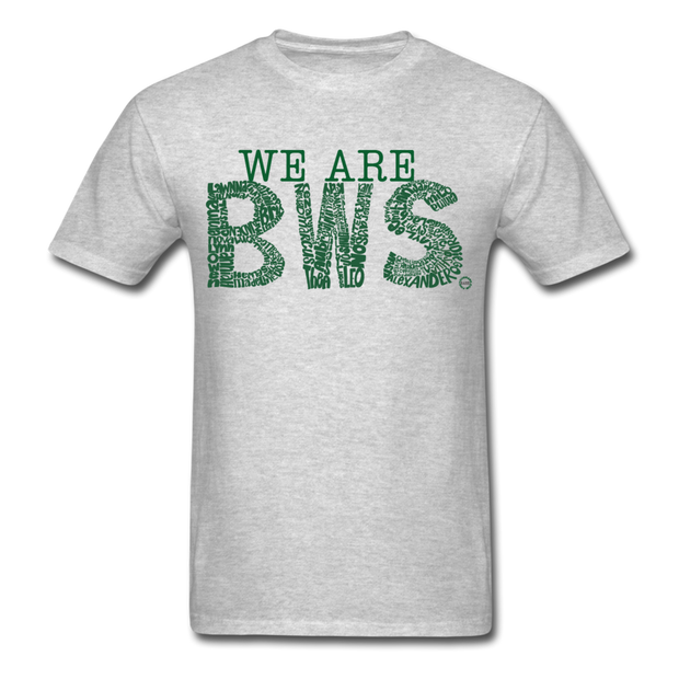 We Are BWS Adult Unisex Limited Edition Awareness Tee - heather gray