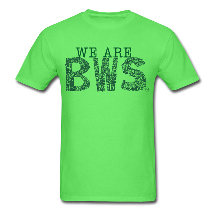 We Are BWS Adult Unisex Limited Edition Awareness Tee - kiwi
