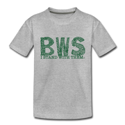 I Stand With Them YOUTH BWS Awareness Tee - heather gray