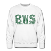 I Stand With Them Awareness AdultUnisex Limited Edition Crew Neck - white