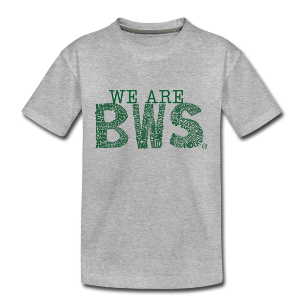 WE ARE Limited Edition BWS Awareness Day Toddler T-Shirt - heather gray