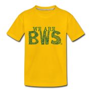 WE ARE Limited Edition BWS Awareness Day Toddler T-Shirt - sun yellow
