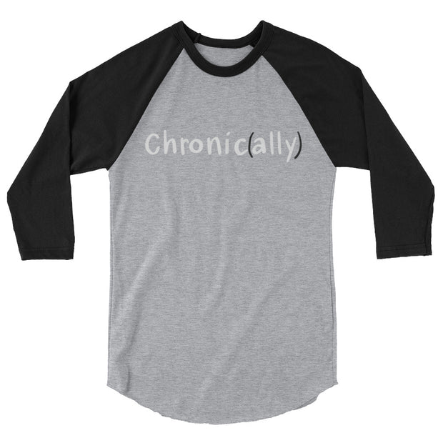 I'm With The Chronic Zebra 3/4 sleeve raglan shirt - RARE.