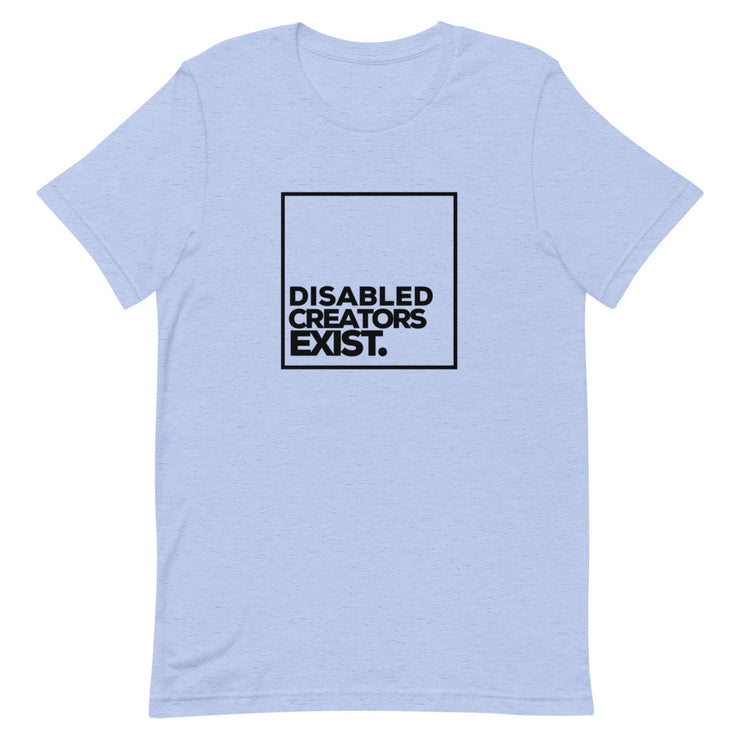 Disabled Creators Exist TikTok Exclusive Short-sleeve unisex t-shirt - RARE.