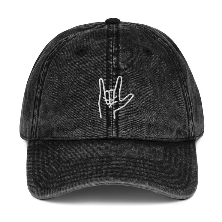 Signing Off With Love Canvas Dad Hat - RARE.